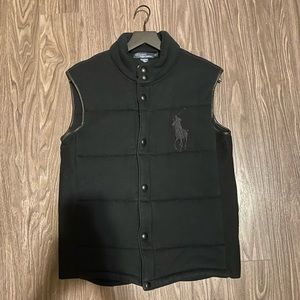 Polo dark navy vest